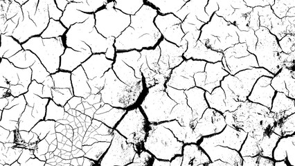 The cracks texture background