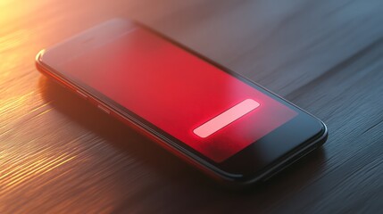 Smartphone Notification Showing Payment Error Alert for Financial Security. --ar 16:9