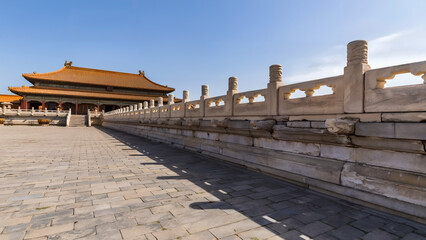 Obraz premium forbidden city beijing china