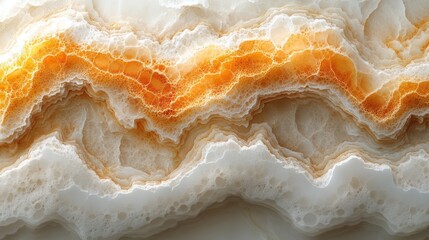 Natural stone slab with intricate patterns