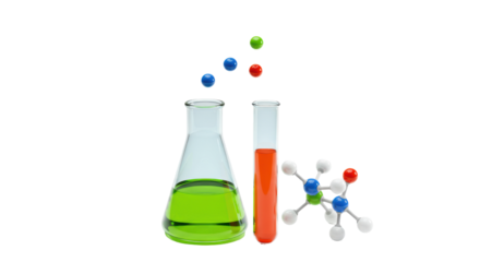 Isolated Chemistry Set