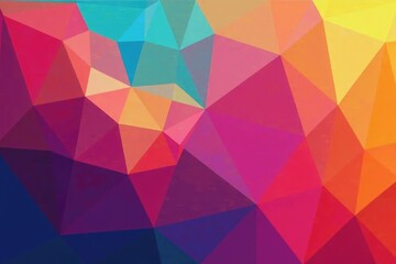 Geometric abstract design with vibrant colors , colors, interior design