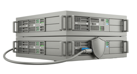 Isolated Server With Shield