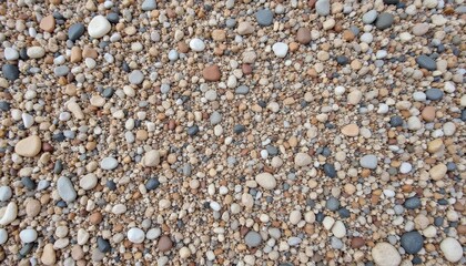 Vertical wallpaper made of multi colored beach stones. Background of colored pebbles. photo.