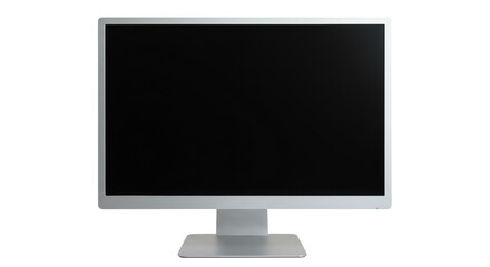 Isolated Modern Computer Display for Graphic Design