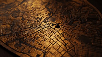 Obraz premium Neatly routed PCB with surface mount components, silkscreen labels, and trace layout in focus