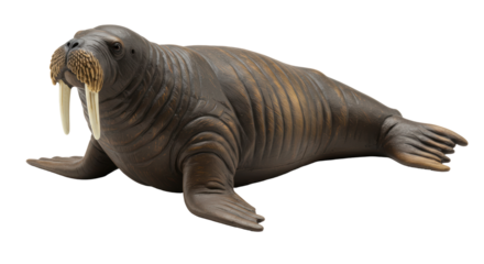 Isolated Walrus