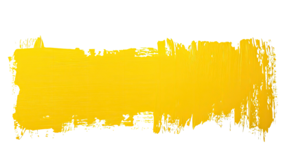 Bold yellow banner