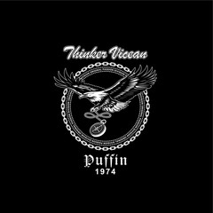 free vector design illustration eagle