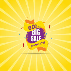 Sale tags collection. Special offer, big sale, discount, best price, mega sale banner set. Shop or online shopping. Sticker, badge, coupon, store. Vector Illustration. 