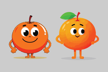 Two Dapper Cartoon Eggs Wearing Top Hats and Shoes Illustration