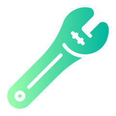 wrench gradient icon