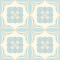 Obraz premium seamless floral pattern, blue ,background ,wallpaper 