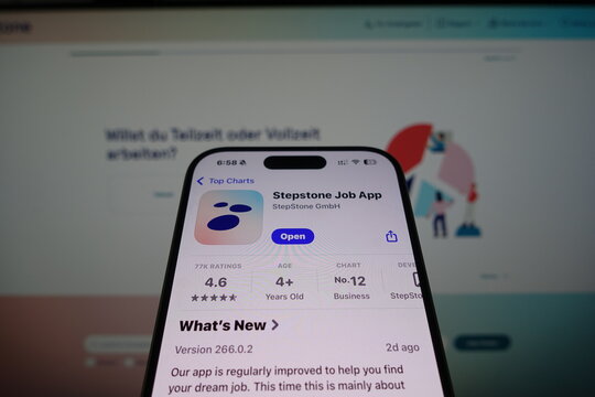 Kiel, SH, Germany, 9 Apr 2025: Stepstone Job App Launches with New Features to Enhance User Experience and Job Searching Efficiency