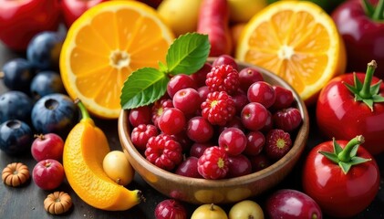 Assortment of dried fruits & legumes, studio shot , stock photo, dehydrated