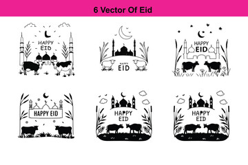 Eid Mubarak Typography. Arabic Islamic calligraphy,Happy Eid al adha mubarak