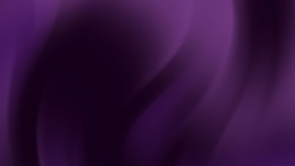 Dark Purple Abstract Soft Waves Background with Smooth Gradient and Shadows  
