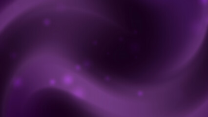 Elegant Dark Purple Abstract Background with Soft Glowing Waves