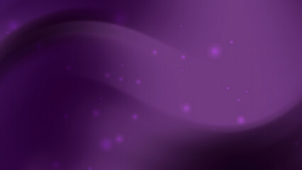 Abstract Purple and Black Gradient Background with Glowing Light Effects and Soft Waves  