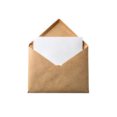 Blank Note in Envelope
