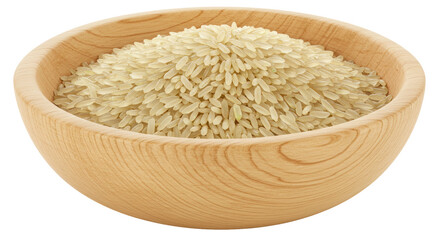 Isolated Bowl of Rice