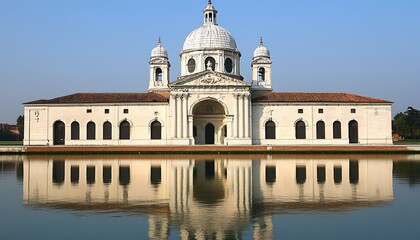 Obraz premium Venetian Palace Reflection