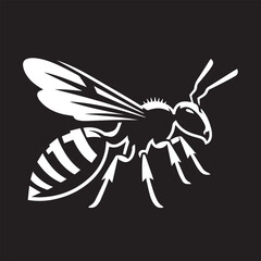 Carpenter Ant Vector | Black Ant Silhouette Clipart Illustration	
