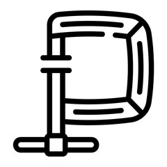 clamp line icon