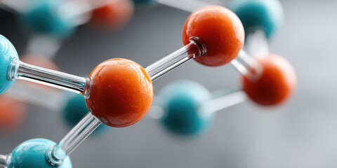 Chemical reaction demonstration laboratory macro photography science environment close-up viewpoint molecular structure concept