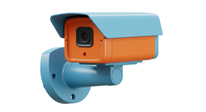 Isolated Security Camera