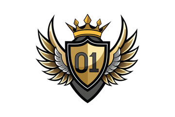 Fototapeta premium royal emblem illustration vector