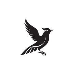 vector illustration of a bird