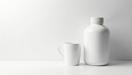 Unblemished white expanse, ideal for product display , neutral, surface, empty space