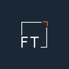 initial monogram logo for Creative with square style design.