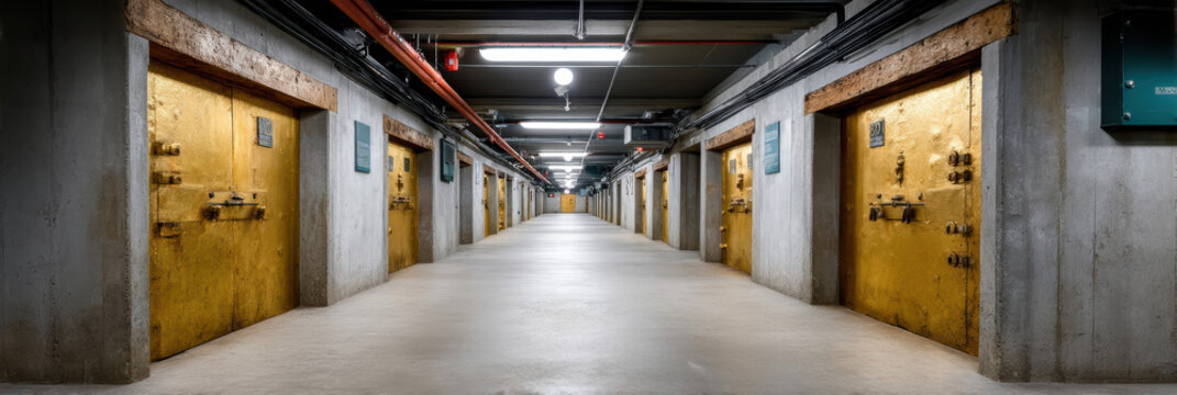 Secure your wealth exploring gold asset storage solutions in high-security vaults financial district image overview modern environment