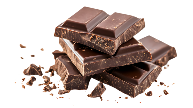 Decadent Dark Chocolate Delight: Indulge in Richness and Sophistication in an Image