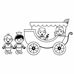 baby carriage with a baby carriage