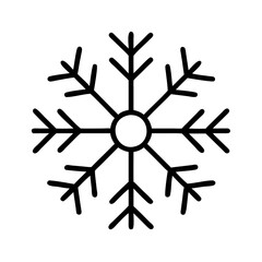 Snowflake winter snow ice crystal frost design christmas holiday season art