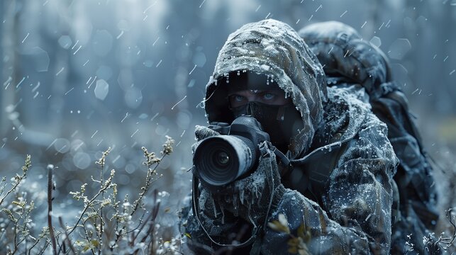 Photographer Braving Harsh Winter Weather to Capture Natures Beauty