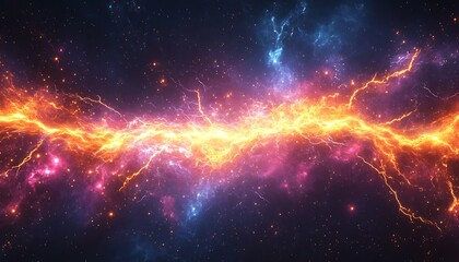 Fototapeta premium Cosmic Energy Flow (1)