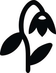 sunflower, sweet pea, statice, stephanotis, strelitzia bird of paradise, star jasmine, snowdrop, scabiosa, flower logo