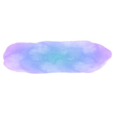 colorful watercolor paint brush stroke 