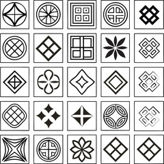 stunning collection of 16 unique geometric tile designs! Perfect for crafting, scrapbooking, digital art, or any project needing a touch of sophisticated style.


These versatile designs offer a blend