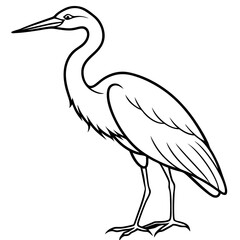 Minimalist kingfisher bird line art vector, elegant single-line drawing of a kingfisher bird, modern outline illustration, perfect for logos, tattoos, wildlife designs, nature-themed decor, branding, 