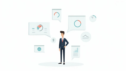 Unlocking Growth: Comprehensive Insights into Emerging Markets with Trend Analysis for Strategic Business Expansion - Cute Vector Illustration