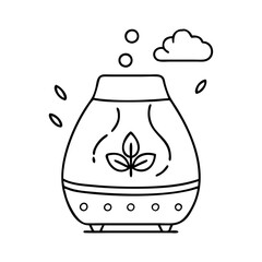 aromatherapy diffuser icon, aromatherapy diffuser vector illustration-simple illustration of aromatherapy diffuser, perfect for aromatherapy diffuser logos and icons