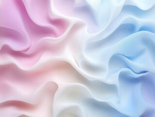 Ultra-modern abstract background with microscopic gel-foam surface,  soft pastel gradients 