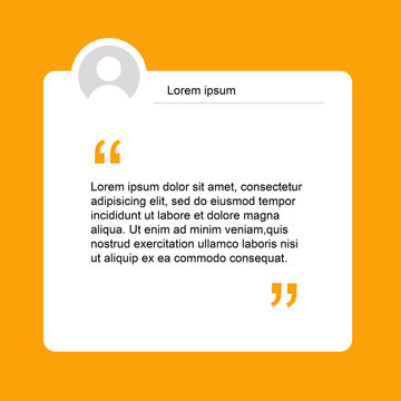 Empty speech bubbles, quote bubbles and text boxe