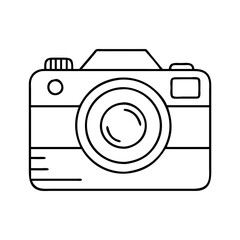 camera icon, camera vector illustration-simple illustration of camera, perfect for camera logos and icons
