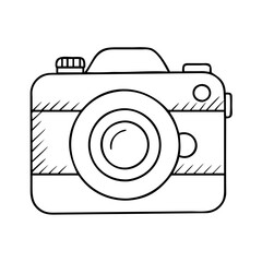 camera icon, camera vector illustration-simple illustration of camera, perfect for camera logos and icons